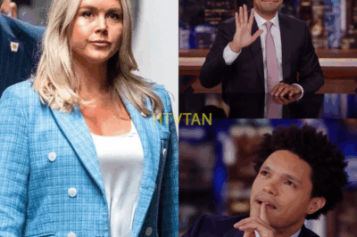 Mic drop moment — Karoline Leavitt flips the script on Trevor Noah live, roasting him in 30 seconds flat as the studio goes silent and jaws hit the floor. Cameras rolled, egos bruised — now everyone’s asking: what just happened?