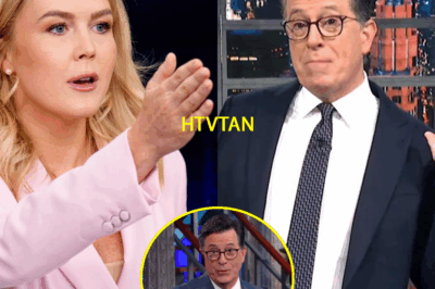 SHOCKING TV SHOWDOWN: Karoline Leavitt FLIPS the Script on Stephen Colbert—Calls Out His Double Standards, Forces Show to CUT Segment! What Happened in This Explosive Moment?