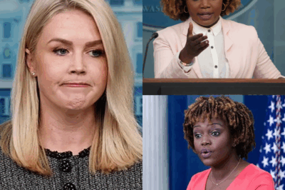 BREAKING: Karoline Leavitt DESTROYS Karine Jean-Pierre LIVE on TV—Watch as Leavitt’s SHARP Response Leaves Jean-Pierre FLUSTERED and the Crowd CHEERING!