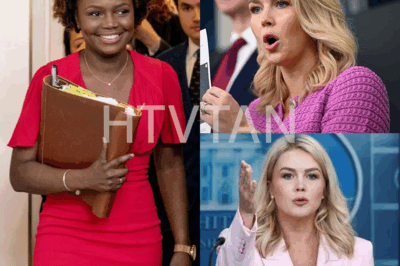 BREAKING: Caroline Leavitt DESTROYS Karine Jean-Pierre LIVE on TV—Watch as Leavitt’s SHARP Response Leaves Jean-Pierre FLUSTERED and the Crowd CHEERING! What was meant to be a standard interview quickly turned into a full-blown verbal showdown when Caroline Leavitt dismantled Karine Jean-Pierre on live TV. With undeniable facts and biting criticism, Leavitt delivered the final blow that had fans roaring in applause. Don’t miss this unforgettable moment!