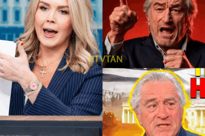 Karoline Leavitt STUNS Robert De Niro on Live TV – Her Fiery Takedown Sends Him Into a Furious Meltdown That Breaks the Internet!