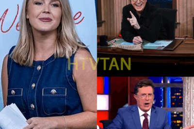 Drama explodes: Karoline Leavitt responds harshly on Stephen Colbert’s show, what truth makes everyone stunned?