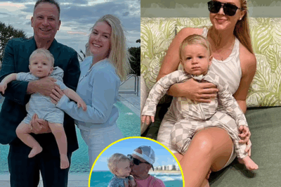 Karoline Leavitt shares rare glimpse into family life as husband 32 years her senior cradles son at Mar-A-Lago