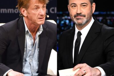 SH0CKING ON TV: Sean Penn WALKS OFF Jimmy Kimmel Set After Fierce Showdown! Tensions escalated by the second as Jimmy Kimmel confronted Sean Penn in a no-holds-barred exchange. But no one expected that, after just a few minutes of arguing, Sean Penn would suddenly stand up, remove his microphone, and walk off the air in a fit of rage! The room fell silent, and social media exploded with millions of shares. It was the most sh0cking TV “w@lk-off” of the year — and you have to see it to believe it actually happened!