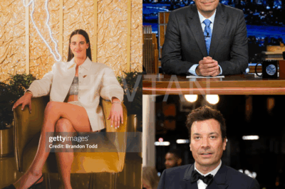SHOCKING TV SHOWDOWN: JIMMY FALLON AND CAITLIN CLARK FORCED OFF STAGE AFTER EXPLOSIVE CLASH ON NBC!