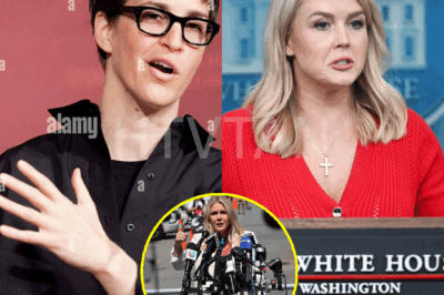 SHOCKING LIVE TV SHOWDOWN: Rachel Maddow DEMANDS Security Remove Karoline Leavitt After Explosive Clash—Fiery Insult Rocks the Studio and Stuns Viewers Nationwide!