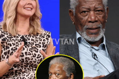 Karoline Leavitt was mercilessly lectured by Morgan Freeman on the topic of R@CIST and INEQU@LITY on live TV! When she tried to defend her point of view, Morgan Freeman responded with words so sharp and profound that it made her speechless. This tense moment left the audience “holding their breath” and caused a storm on social media with a series of heated debates!