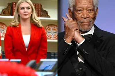 Karoline Leavitt mercilessly lectured Morgan Freeman on the topic of R@CIST and INEQUALITIES on live TV!