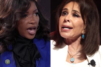 “The Truth Hammer” Drops—Jeanine Pirro’s Relentless Takedown Leaves Jasmine Crockett Stunned, Producers Scrambling, and TV History Made