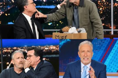 “SACK THE F_ UP.” — Jon Stewart Didn’t Say It Quietly. He Led a Choir. And That’s When CBS Knew They’d Lost Control.