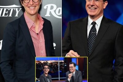 “The Late Show’s Shocking End: Stephen Colbert Teams Up with Rachel Maddow for Explosive New Project—Will This Bold Move Redefine Late-Night TV Forever?”