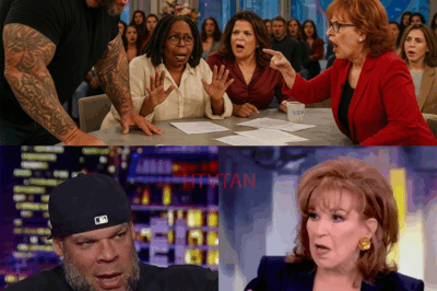 Tyrus Erupts on The View: Screams ‘Lynch Me on Live TV’ Before Storming Off After Joy Behar’s Criticism of His Flood Donation—The Tension Reaches Explosive Heights!”