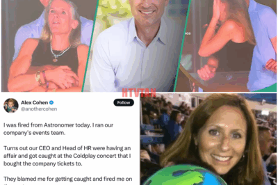“It’s Not Just a Love Affair—It’s a Scandal”: CEO Andy Byron Caught in Public Affair with CHO Kristine Cabot at Coldplay Concert—Employee Fired for Booking the Tickets, But the Wife’s Response Is What Has Everyone Talking