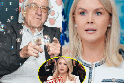 “Karoline Leavitt’s Live TV Showdown with Robert De Niro Ends in Humiliation – His ONE Sentence Shuts Her Down Completely!”