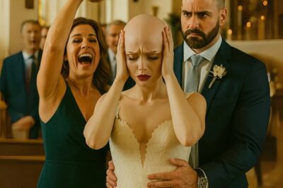 At the ceremony, my mother-in-law suddenly snatched off my wig, exposing my bare scalp to everyone – but then something no one expected took place.