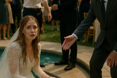 In the middle of the wedding, the groom threw me into the lake – Just one action from my father turned everything upside down