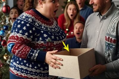 My wife handed me divorce papers on Christmas Day… Then her entire family started cheering. But when she opened my gift, her face went white—because inside was…