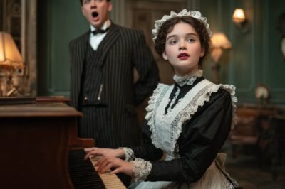 “Play, maid!” the rich man smirked, looking for a laugh. But when the maid struck the keys, his sneer caught in his throat…