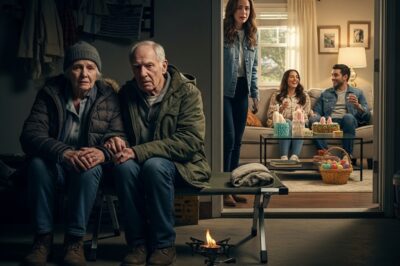 I went to my parents house for Easter and found out my sister had kicked them out of the house, they had to live in their own garage