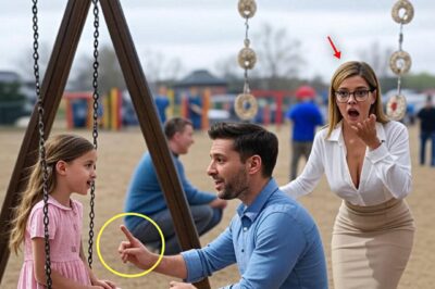 CEO Took Her Mute Daughter to the Playground, Froze When a Single Dad Made Her Speak First Time…