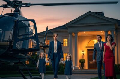 Husband Abandoned Pregnant Wife for Mistress — Eight Years Later, She Returned by Helicopter with Their Twins
