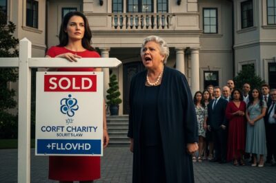 Newly divorced, I donated the mansion to charity; my mother-in-law shouted, “So my 12 relatives are going to be homeless?” and I responded with a phrase that left her speechless…