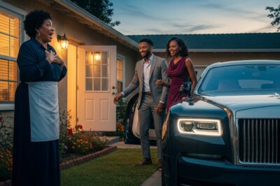 Black Waitress Fed Two Orphans – 20 Years Later, A ROLLS ROYCE Showed Up In Front Of Her House