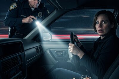 I pulled over a woman driving 150 km/h and issued her a ticket, but then I suddenly noticed something unusual beneath her feet.