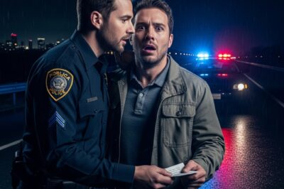 My wife was pulled over for speeding, the officer ran her license, and he pulled me aside. “Sir, I need you to listen to me carefully….
