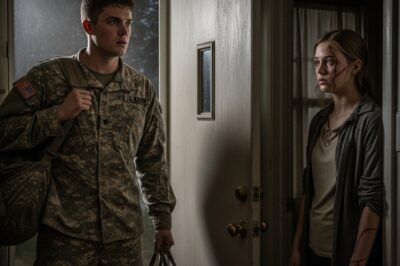 Soldier secretly returns home — what he saw on his sister’s face changed everything..