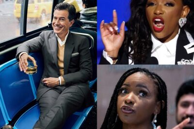 “CBS Thought He Was Done — Colbert Just Sent Them a Parting Gift” — Stephen Colbert isn’t leaving quietly — he’s coming back swinging, teaming up with rising political firebrand Jasmine Crockett to launch a late-night show free from CBS’s control!
