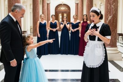 Billionaire’s Daughter Refuses All the Models—Points at the Maid and Says: “She’s My Mom!”