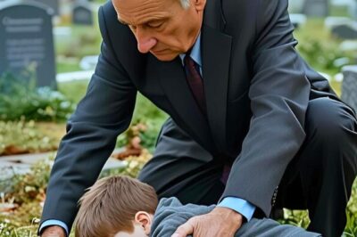 A Wealthy Man Found a Boy at His Son’s Grave — That One Unexpected Encounter Would Turn His Entire Life Upside Down