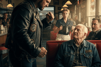 A biker slapped an 81-year-old veteran in a diner — no one could have predicted what would happen in a 22 minutes…