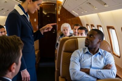 Black CEO Denied First Class Seat – When Plane Lands, He Does This That Shocks Entire Crew