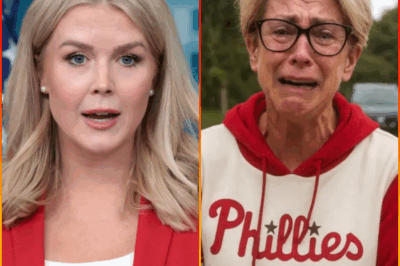 Curses Fly as Karoline Leavitt Spoke Up to Defends ‘Phillies Karen’ in Bizarre On-Screen Meltdown, Sparking National Outrage.