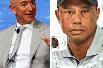 “Wake up, Jeff.”🔴 Tiger Woods suddenly announced that he would pull all of his endorsement deals and business partnerships from Amazon, criticizing Jeff Bezos’ relationship with T.r.u.m.p. The statement quickly became an ultimatum that silenced both Bezos and the public.