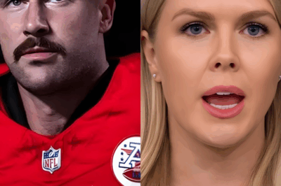 “YOU WERE BEATEN — PAY NOW!” — Travis Kelce Sues Karoline Leavitt and Network for $50 Million After Shocking Live On-Air Clash