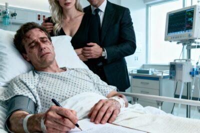 The husband was critically injured in an accident, and his heartless wife, along with her lover, came to the hospital to force him to sign the divorce papers for their freedom. Three years later, he returned — making his wife look up at him in deep regret