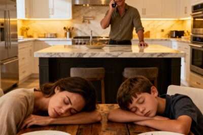 My husband cooked dinner, and the moment my son and I finished eating… we collapsed. I forced my body to go still, pretending to be unconscious.