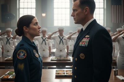 She Was Serving Coffee in the Briefing Room — Then the Admiral Used Her Call Sign and the Room Froze….
