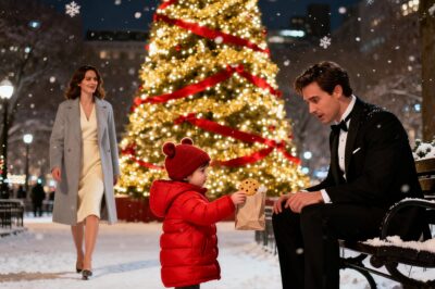 “Don’t cry, mister. You can borrow my mom.”—Said the Little Boy to the CEO Sitting Alone at the Park