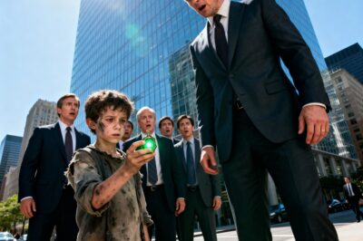 The businessman was on his way to his office when a beggar boy ran up to him and called him daddy the man was about to go on when suddenly he saw a familiar thing in the boy’s hand