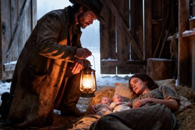 A lonely rancher heard noises in the barn. When he arrived, he found a young woman with two newborns. “You can’t stay here,” said Matías, holding up his kerosene lamp as he looked at the woman lying on a pile of hay, two tiny bundles wrapped in blankets beside her.